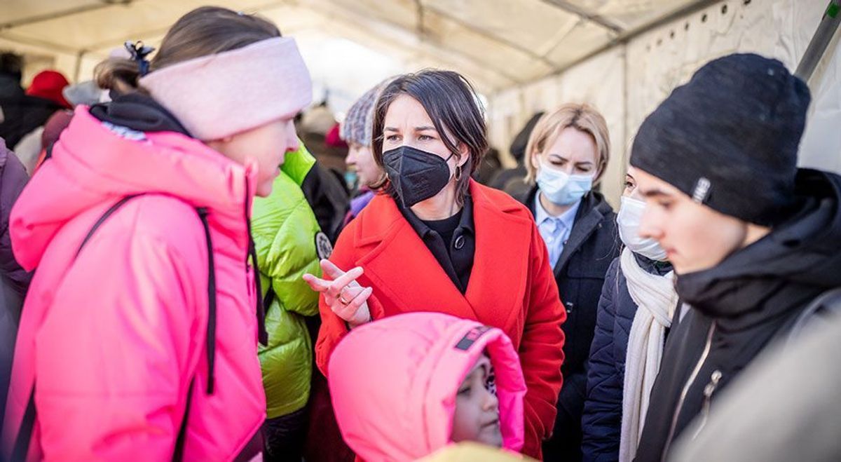 Flüchtlinge mit Flugzeug aus Moldau holen