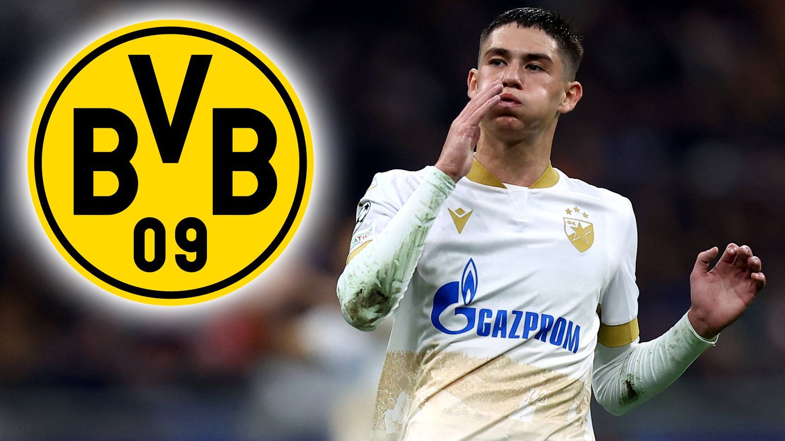 <strong>Andrija Maksimovic (Roter Stern Belgrad)</strong><br>Dortmund hat wohl das serbische Juwel Andrija Maksimovic ins Auge gefasst. Laut "Sky" soll der Bundesligist sich bereits bei Roter Stern Belgrad wegen möglicher Wechsel-Modalitäten rund um den 17-Jährigen erkundigt haben, der in der Heimat schon als "serbischer Messi" gefeiert wird. Die Dortmunder erwägen dem Bericht nach eine Verpflichtung im Sommer 2025 ...