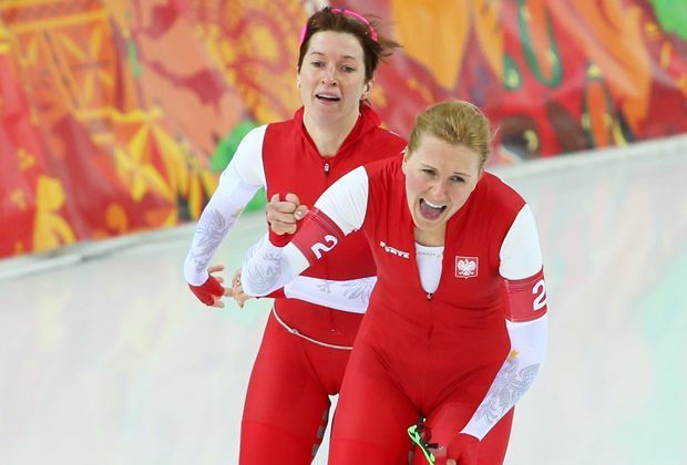 
                <strong>Eisschnelllauf, Teamverfolgung, Damen - Silber - Polen</strong><br>
                Die Silbermedaille geht an die Polinnen Luiza Zlotkowska, Natalia Czerwonka und Katarzyna Bachleda-Curus.
              