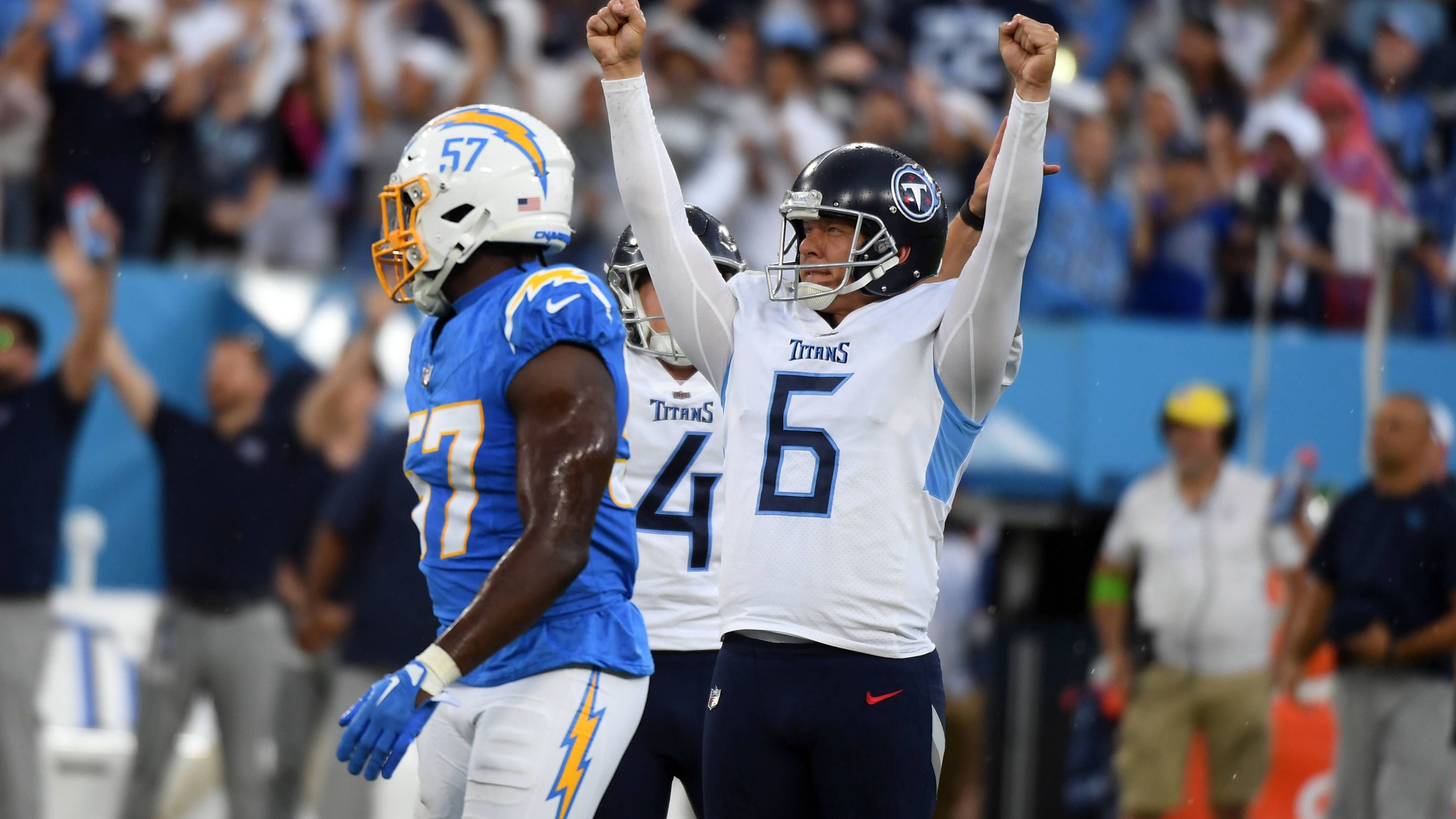 <strong>Platz 2: Nick Folk (Tennessee Titans)</strong><br>- Field-Goal-Quote: 96,7 Prozent (29/30) / Längstes: 53 Yards<br>- Extrapunkt-Quote: 93,3 Prozent (28/30)<br>- Erzielte Punkte: 115