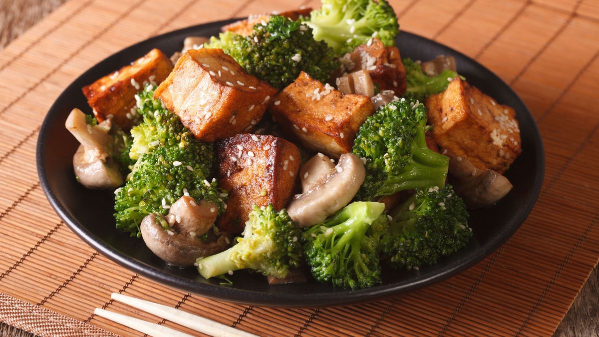 Tofu mit Brokkoli