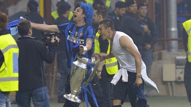 
                <strong>Thiago Motta (li.)</strong><br>
                Anzahl der Champions-League-Titel: 2Vereine: FC Barcelona (2006), Inter Mailand (2010)
              