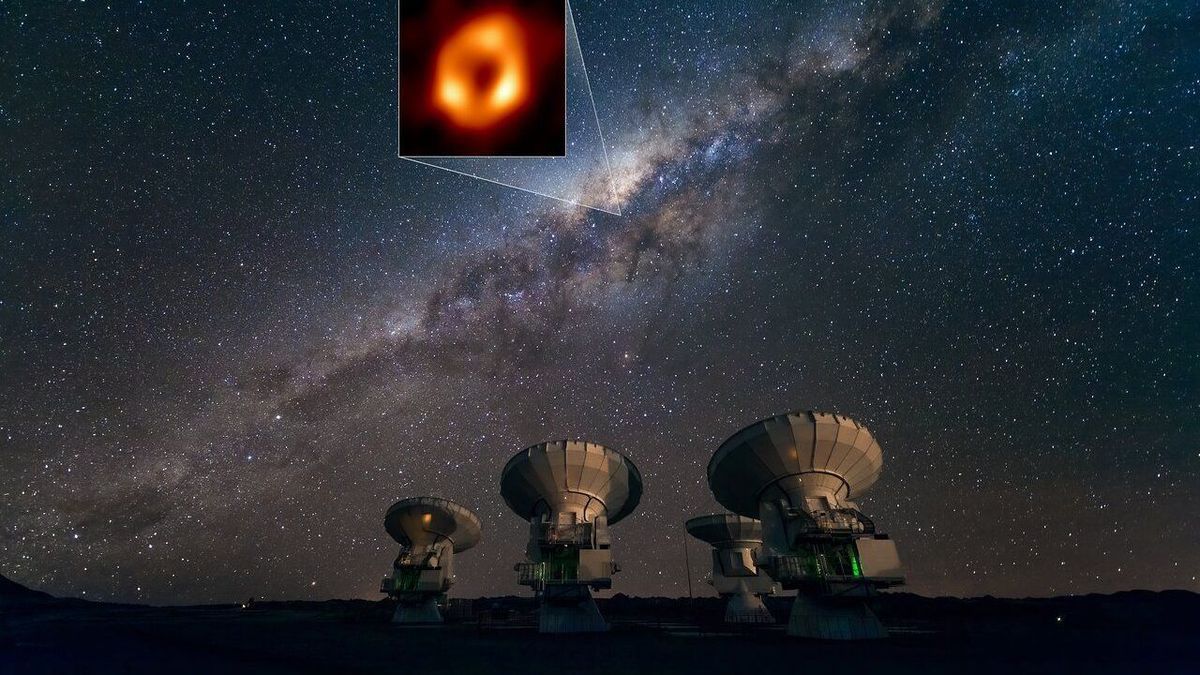 Eso Event Horizon Telescope Schwarzes Loch Im Zentrum Der Milchstrasse