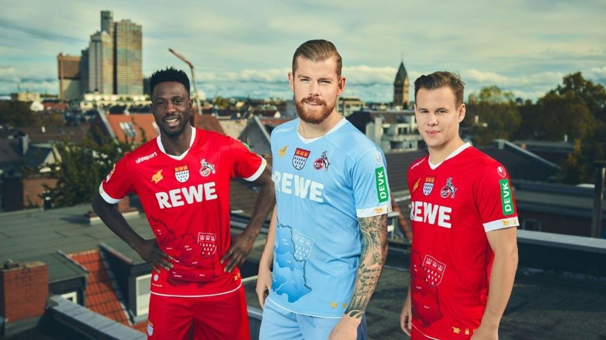 Kölner Stars präsentieren das Karnevalstrikot