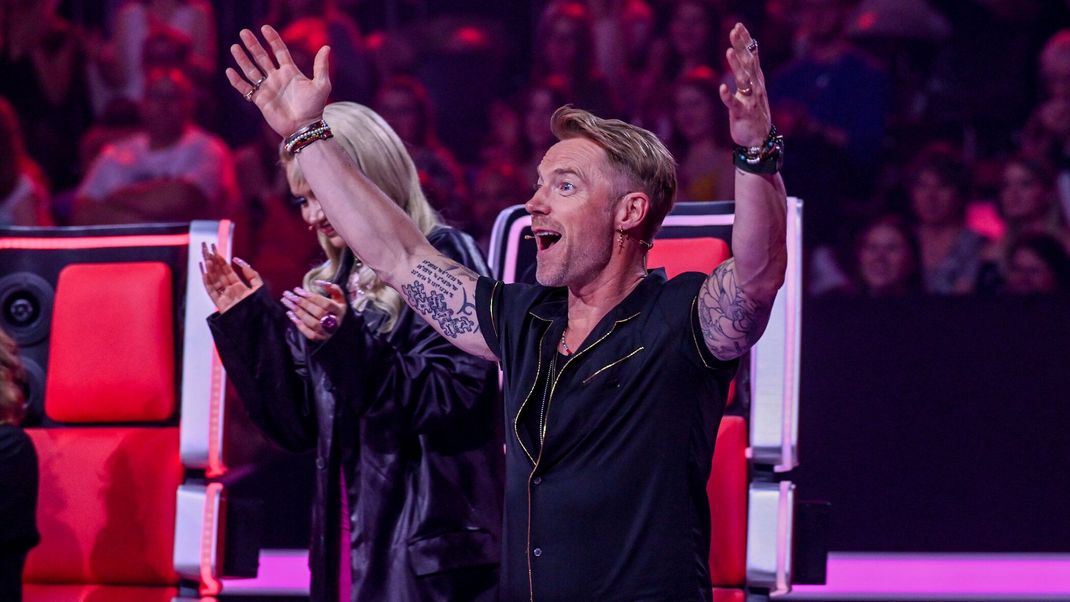 Ronan Keating hat Grund zum Jubeln.