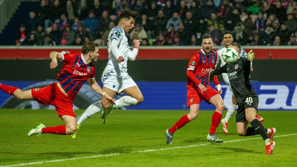 Heidenheim gegen Kopenhagen in der Defensive