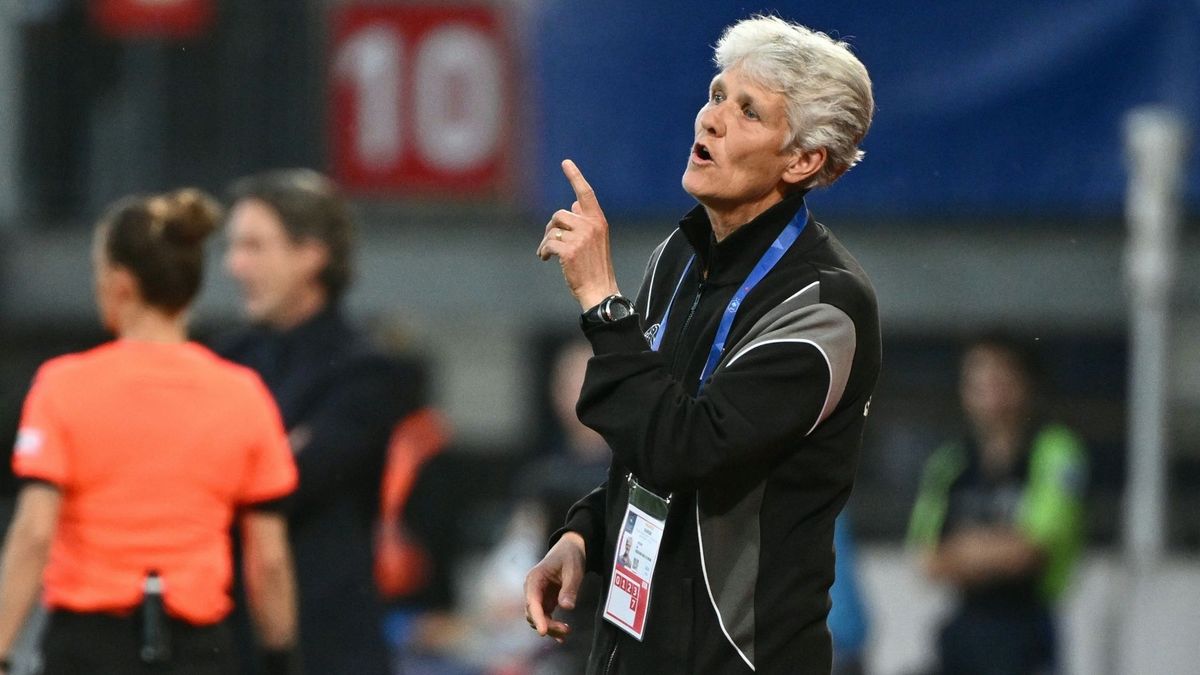 Die Schweizer Nationaltrainerin Pia Sundhage