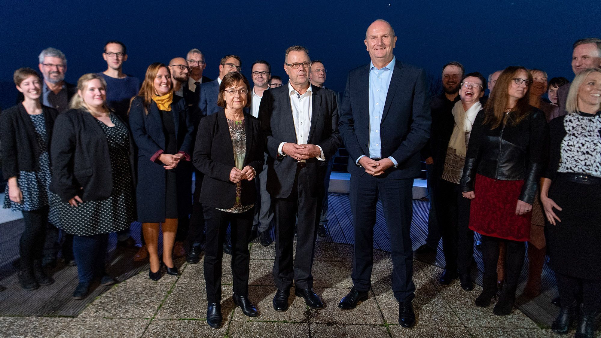 Vertrag für eine rot-schwarz-grüne Koalition in Brandenburg steht
