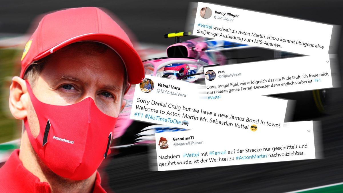 Vettel, Twitter