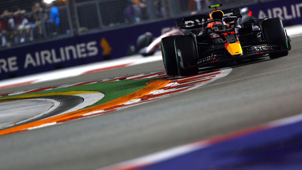 Perez Sieg Singapur