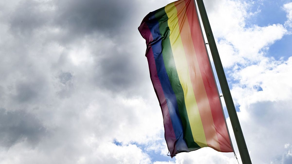 Regenbogenflagge des CSD