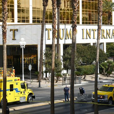 Cybertruck-Brand vor Trump-Hotel