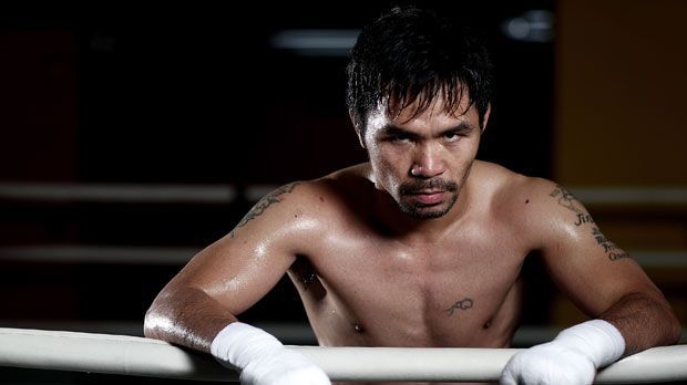 
                <strong>Manny Pacquiao</strong><br>
                1998 gewann Manny Pacquiao als 19-Jähriger seinen ersten WM-Titel im Fliegengewicht. Es war der Startschuss für einen unglaublichen Siegeszug - acht Gewichtsklassen übergreifend. In der Nacht von 1. auf 2. Juli (ab 3 Uhr live auf ranFIGHTING.de) verteidigt Pacquiao seinen WBO-Gürtel gegen den Australier Jeff Horn
              