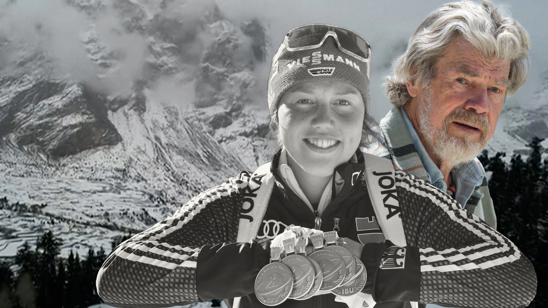 Laura Dahlmeier, Reinhold Messner