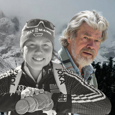 Laura Dahlmeier, Reinhold Messner