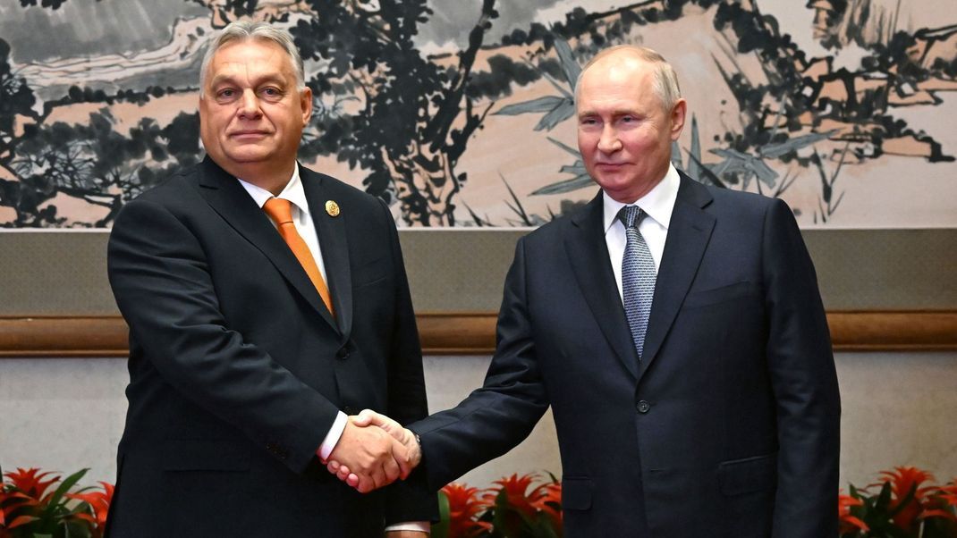 Orban traf sich mit Putin in Moskau - das hat seinen EU-Kollegen gar nicht gefallen.