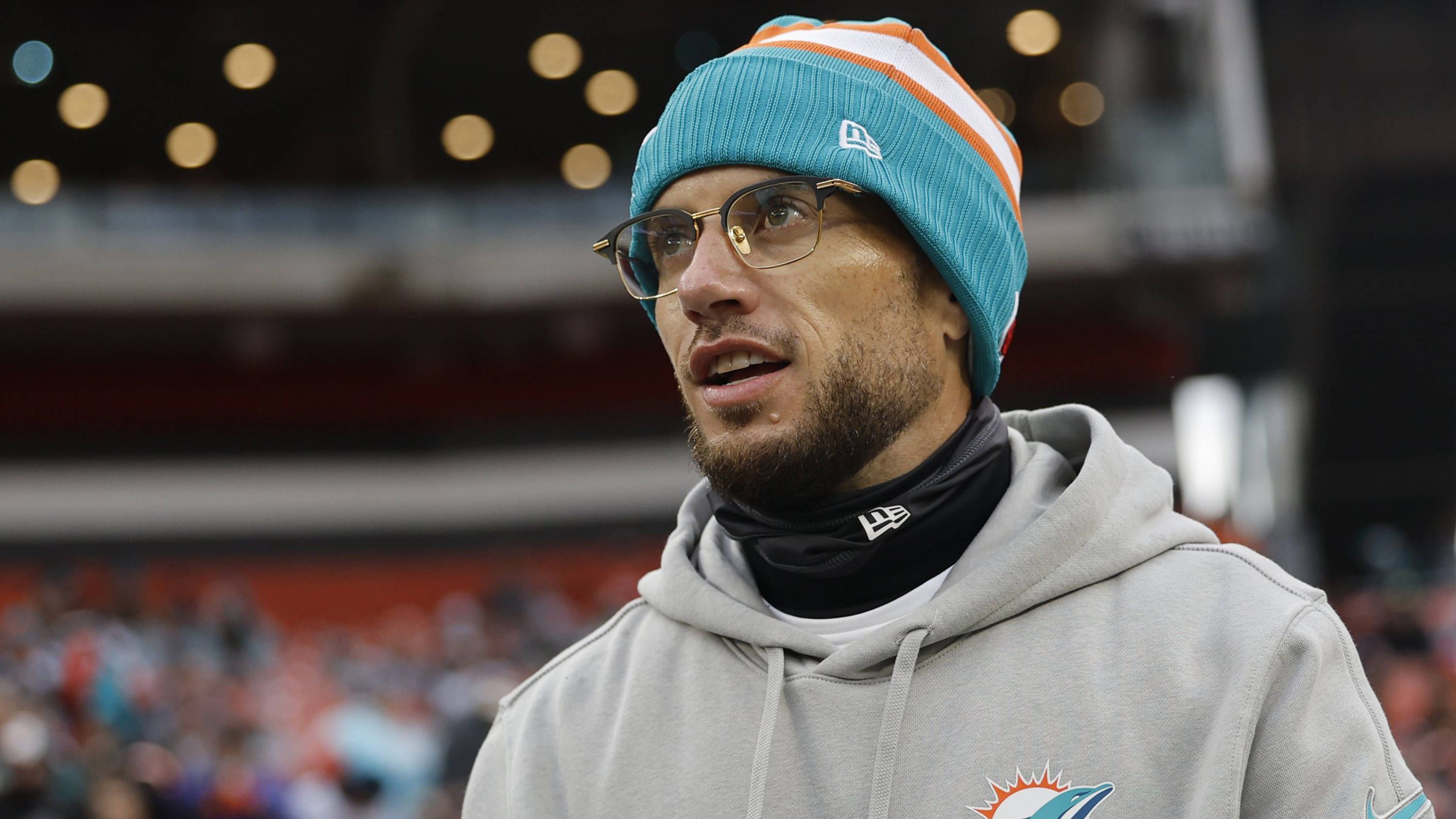 <strong>AFC East: Miami Dolphins</strong><br>Woche 1: at Indianapolis Colts<br>Woche 2: vs. New England Patriots<br>Woche 3: at Buffalo Bills (TNF)<br>Woche 4: vs. New York Jets (MNF)<br>Woche 5: at New York Jets<br>Woche 6: vs. Los Angeles Chargers<br>Woche 7: at Cleveland Browns<br>Woche 8: at Atlanta Falcons<br>Woche 9: vs. Baltimore Ravens<br>Woche 10: at Buffalo Bills (TNF)<br>Woche 11: vs. Washington Commanders in Madrid<br>Woche 12: Bye<br>Woche 13: vs. New Orleans Saints<br>Woche 14: at New York Jets<br>Woche 15: at Pittsburgh Steelers (MNF)<br>Woche 16: vs. Cincinnati Bengals<br>Woche 17: vs. Tampa Bay Buccaneers<br>Woche 18: at New England Patriots