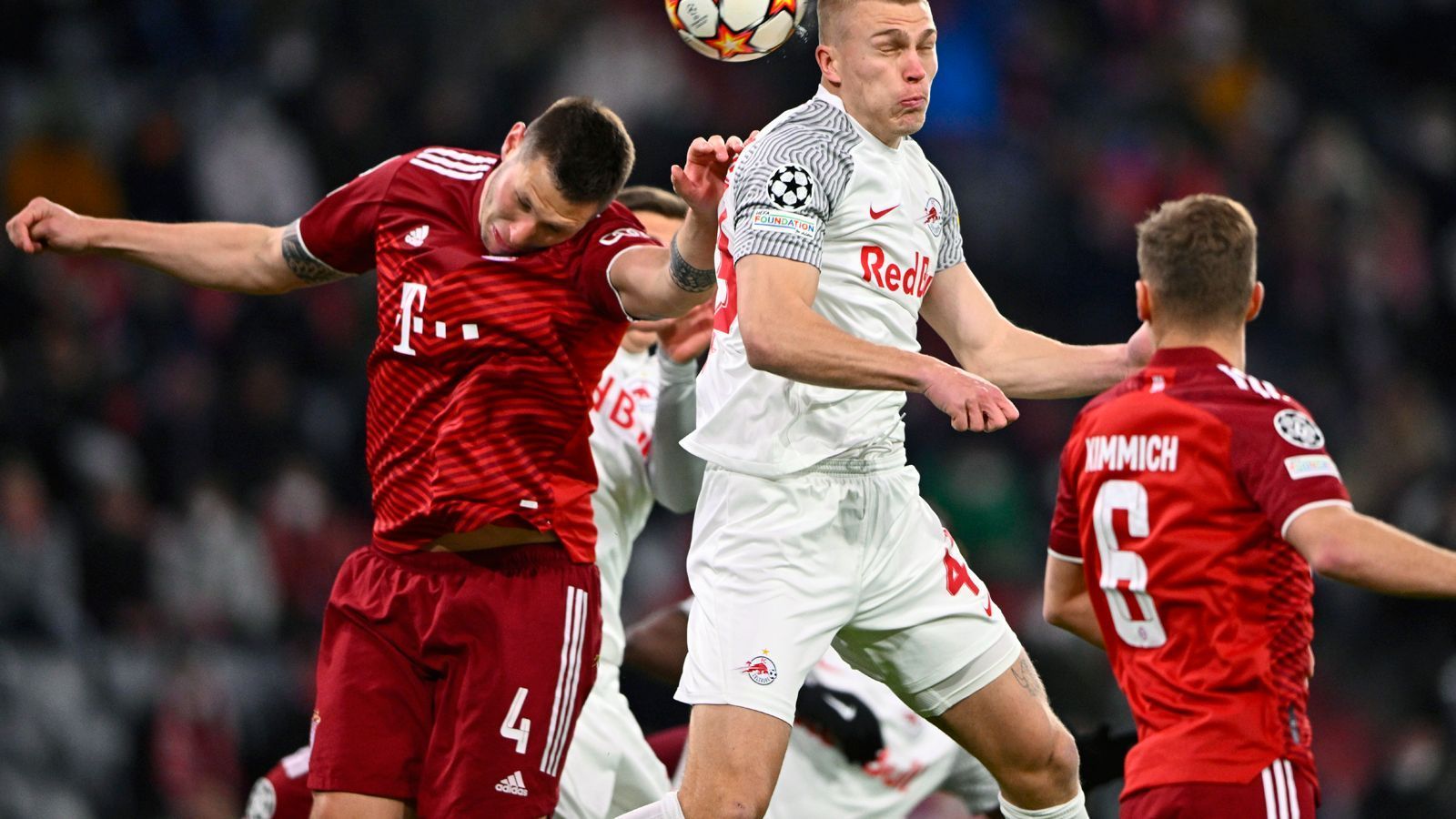 
                <strong>Niklas Süle</strong><br>
                Übernimmt wie die letzten Wochen die Chefrolle in der Defensive. Wird im zweiten Spielabschnitt beim Stand von 5:0 aber manchmal zu mutig und wird von Kimmich nach hinten kommandiert. Wird nach 67 Minuten mit Applaus verabschiedet. Für ihn kommt Nianzou. ran-Note: 1
              