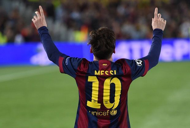 
                <strong>Messi-Gala gegen Bayern</strong><br>
                "Lionel Messi ist aus einer anderen Dimension", schwärmte Barca-Trainer Luis Enrique nach der Gala-Vorstellungen gegen die Bayern. Die Statistiken des Argentiniers zeigen, warum Messi gestern "on fire" war. 
              