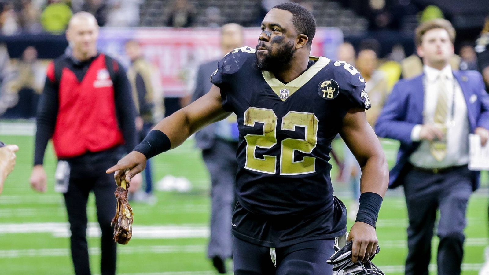 
                <strong>Platz 80: Mark Ingram</strong><br>
                Position: Running BackTeam: Baltimore Ravens / 2018: New Orleans SaintsPlatzierung im Vorjahr: 43
              