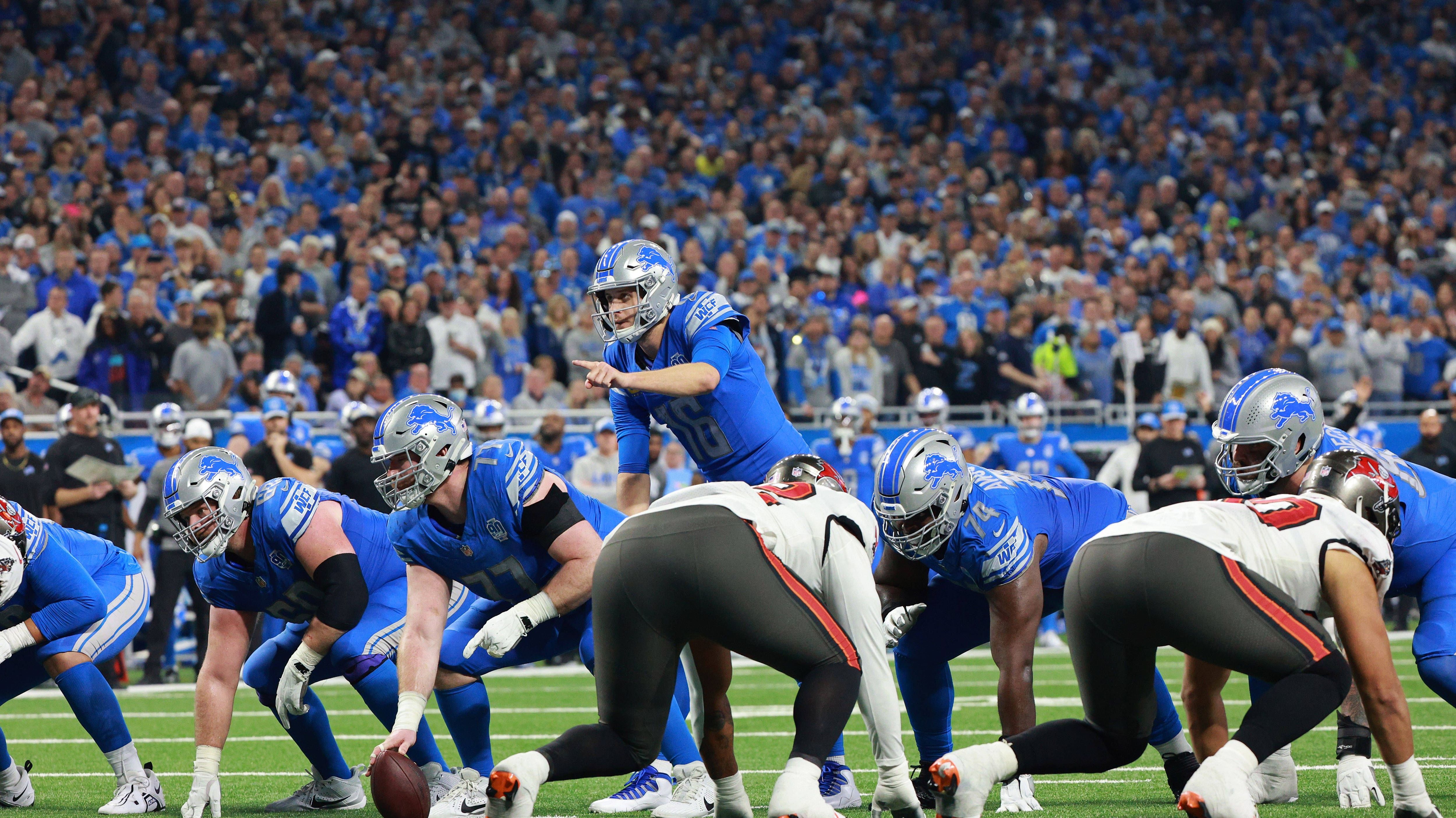 <strong>Platz 13: Detroit Lions - 48,1 Millionen US-Dollar</strong><br>Anzahl der Spieler: 11<br>Top-Verdiener: Taylor Decker (LT) - 19,1 Millionen US-Dollar<br>Durchschnitts-Cap-Space pro Spieler: 4,4 Millionen US-Dollar<br>Prozentualer Anteil der O-Line am Cap Space: 18,63%