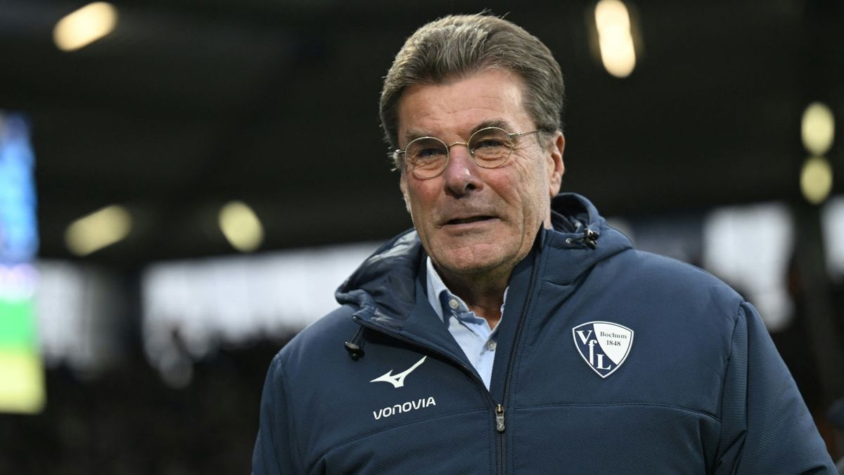 Kann mit Bochum am Freitag absteigen: Dieter Hecking