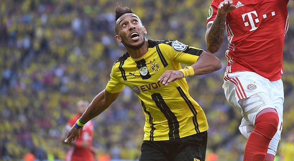 
                <strong>Pierre-Emerick Aubameyang</strong><br>
                Pierre-Emerick Aubameyang: Der Stürmer war von Beginn an viel und unterwegs und versuchte Lücken in Bayerns Abwehr zu reißen. Das gelang ihm mit seiner Schnelligkeit das eine oder andere Mal, Aubameyang war mit Ball schneller als Kimmich ohne.  Hätte fünf Minuten vor Ende der regulären Spielzeit alles klar machen können, vergab seine beste Chance aber überhastet. Seinen Elfmeter verwandelte er dann aber richtig stark. ran-Note: 3
              