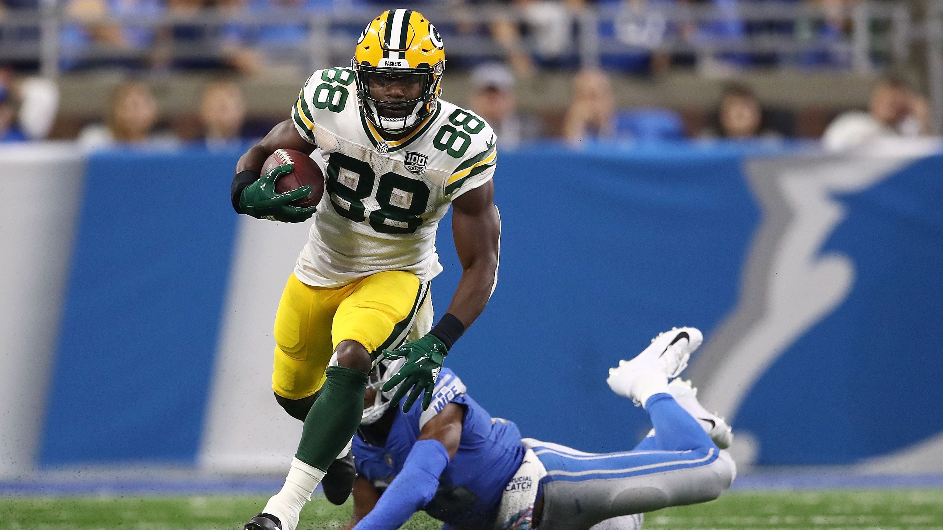 <strong>Ty Montgomery (WR zu RB)</strong><br>Montgomery wurde 2015 als Wide Receiver von den Green Bay Packers gedraftet. Nachdem er als Passempfänger in seiner Rookie-Saison kaum zum Einsatz gekommen war, musste er aufgrund von Verletzungen im Backfield der Packers als Running Back einspringen. Montgomery konnte überzeugen und wechselte endgültig seine Position.