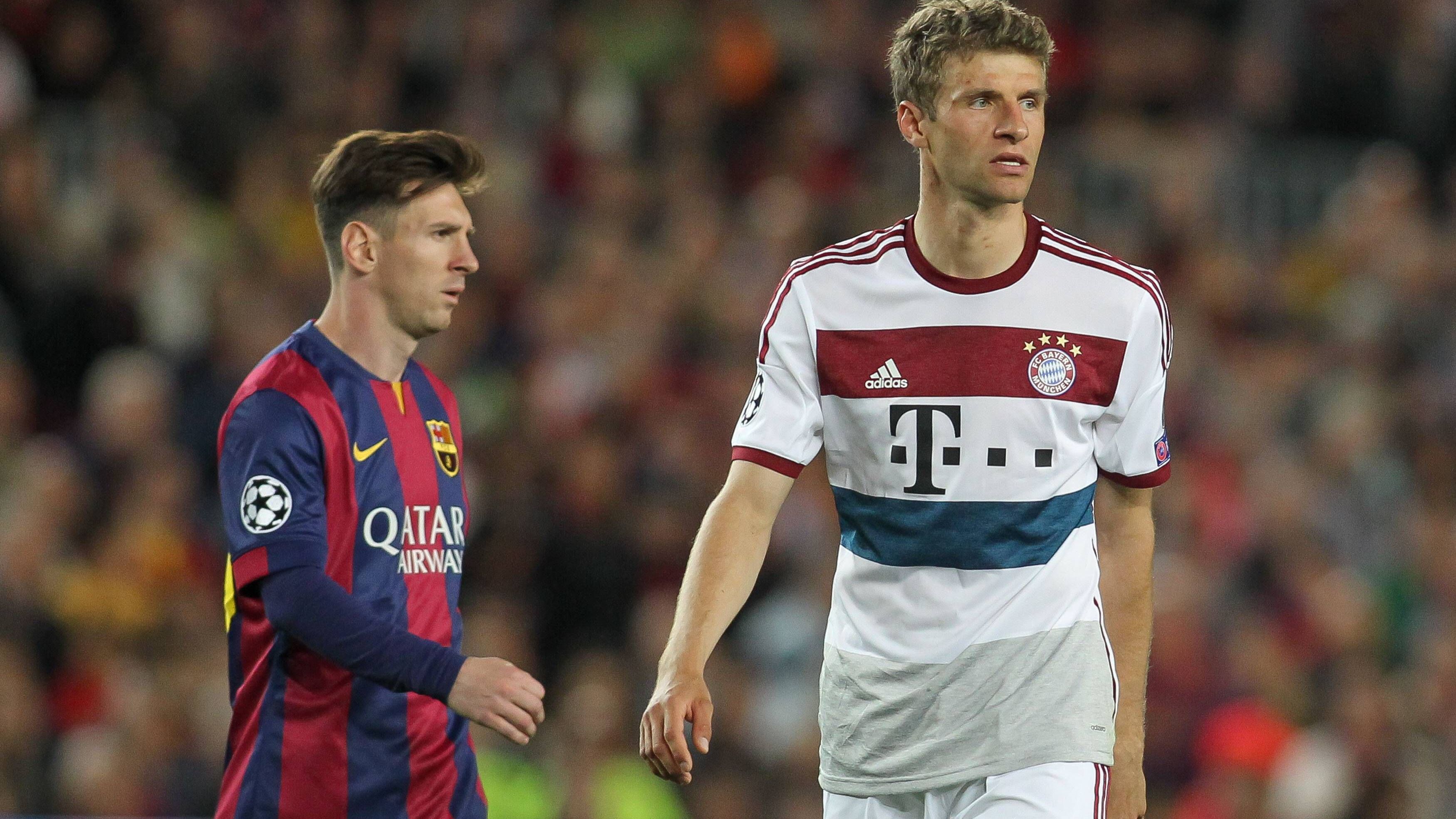 <strong>Alle Duelle zwischen Müller und Messi</strong><br>Wieder Bayern gegen Barcelona, wieder Messi gegen Müller, wieder Halbfinale der Champions League. Diesmal im Frühjahr 2015. Die Bayern verloren das Hinspiel im Camp Nou mit 0:3, Messi stellte mit einem Doppelpack in der Schlussphase die Weichen auf Sieg.