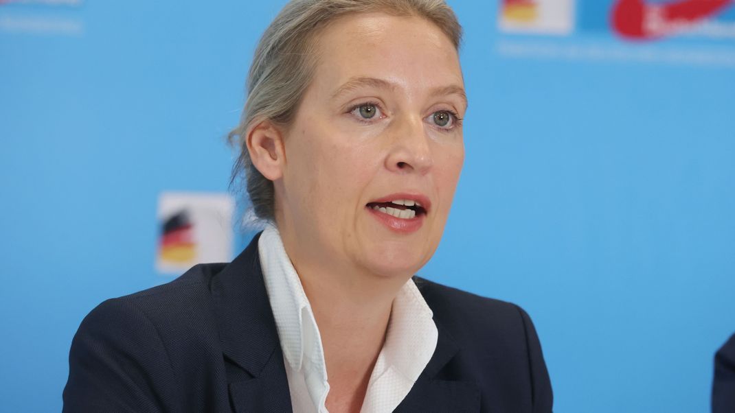 Alice Weidel und der Bundesvorstand der Rechtsaußen-Partei ist nicht erfreut: Kandidat:innen für die Europawahl sollen  falsche biografische Angaben gemacht haben.
