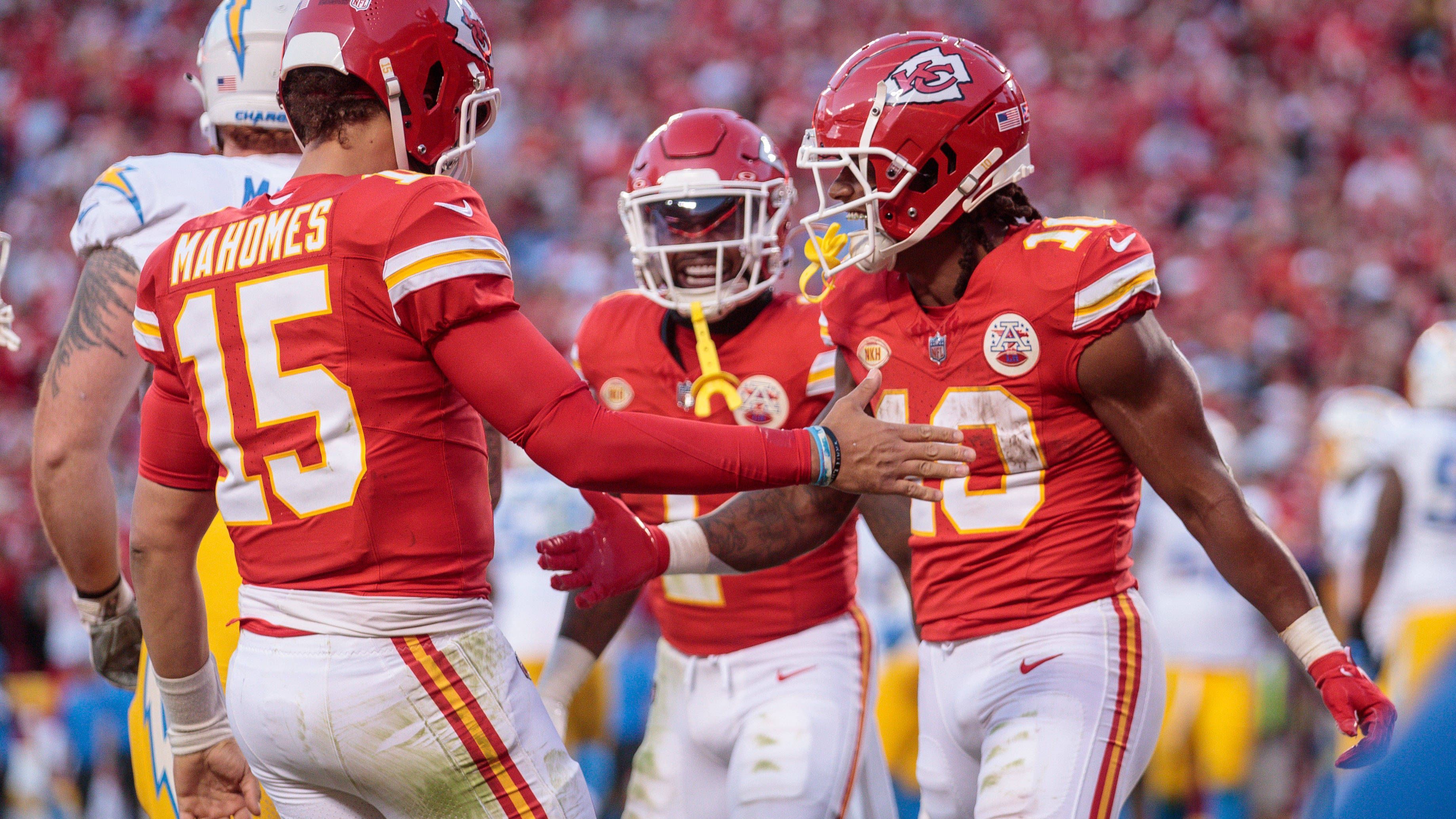 <strong>Kansas City Chiefs<br></strong>Altersdurchschnitt: 25,5 Jahre<br>Jüngster Spieler: Chase Cota (23)<br>Ältester Spieler: Blaine Gabbert (34)