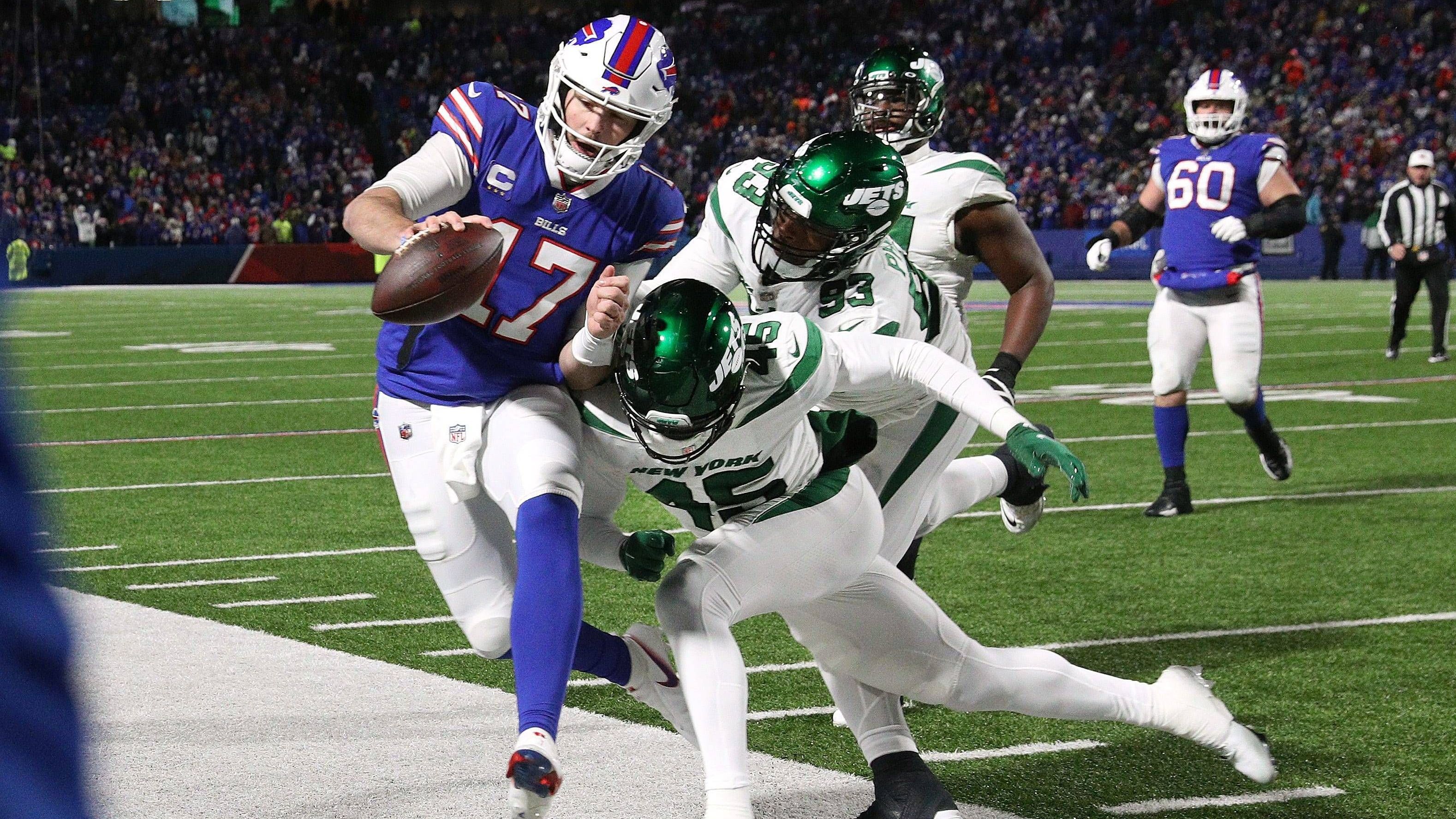 <strong>Platz 3: AFC East</strong><br>- Josh Allen (Buffalo Bills)<br>- Tua Tagovailoa (Miami Dolphins)<br>- Aaron Rodgers (Green Bay Packers)<br>- Jacoby Brissett / Drake Maye (New England Patriots)