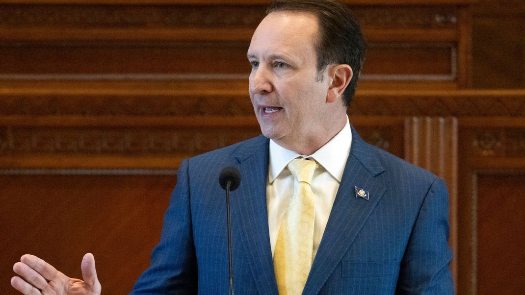 Der Gouverneur von Louisiana, Jeff Landry