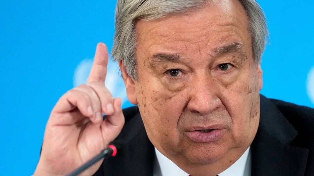 António Guterres, Generalsekretär der Vereinten Nationen (UN)