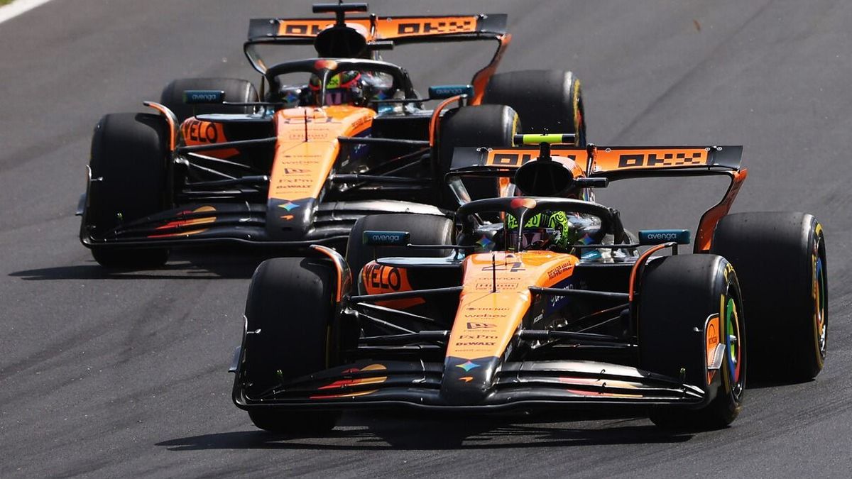 Die beiden McLaren-Teamkollegen Lando Norris und Oscar Piastri