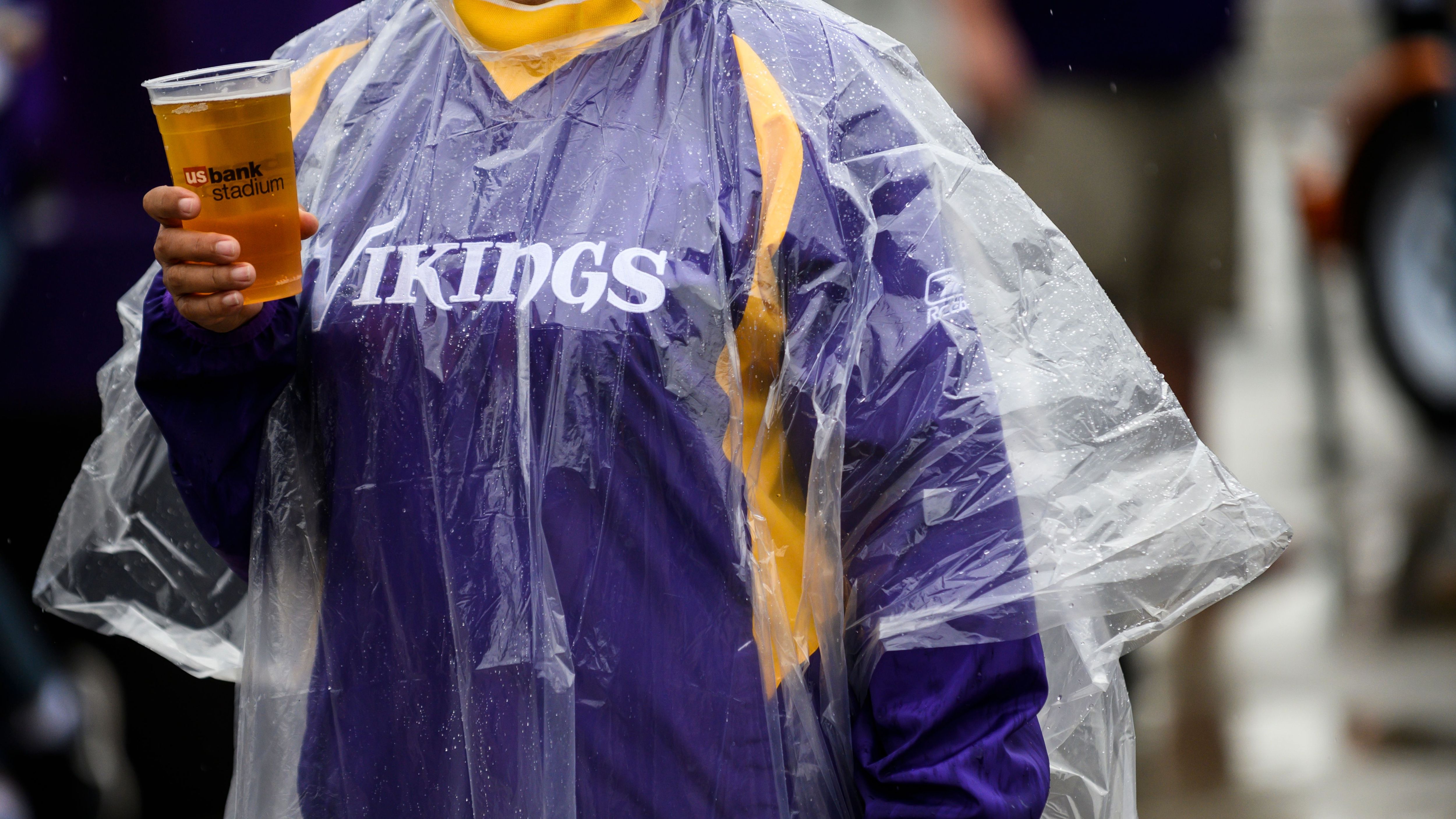 <strong>Platz 32: Minnesota Vikings</strong><br>Durchschnittliche Anzahl Drinks pro Fan: 4,9