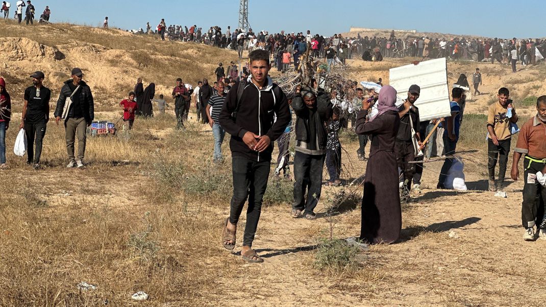 29. Mai 2025, Palästinensische Gebiete, Gaza: In der Hauptstadt des nördlichen Gazastreifens herrschen Chaos, ein Zusammenbruch der Sicherheit und Plünderungen.