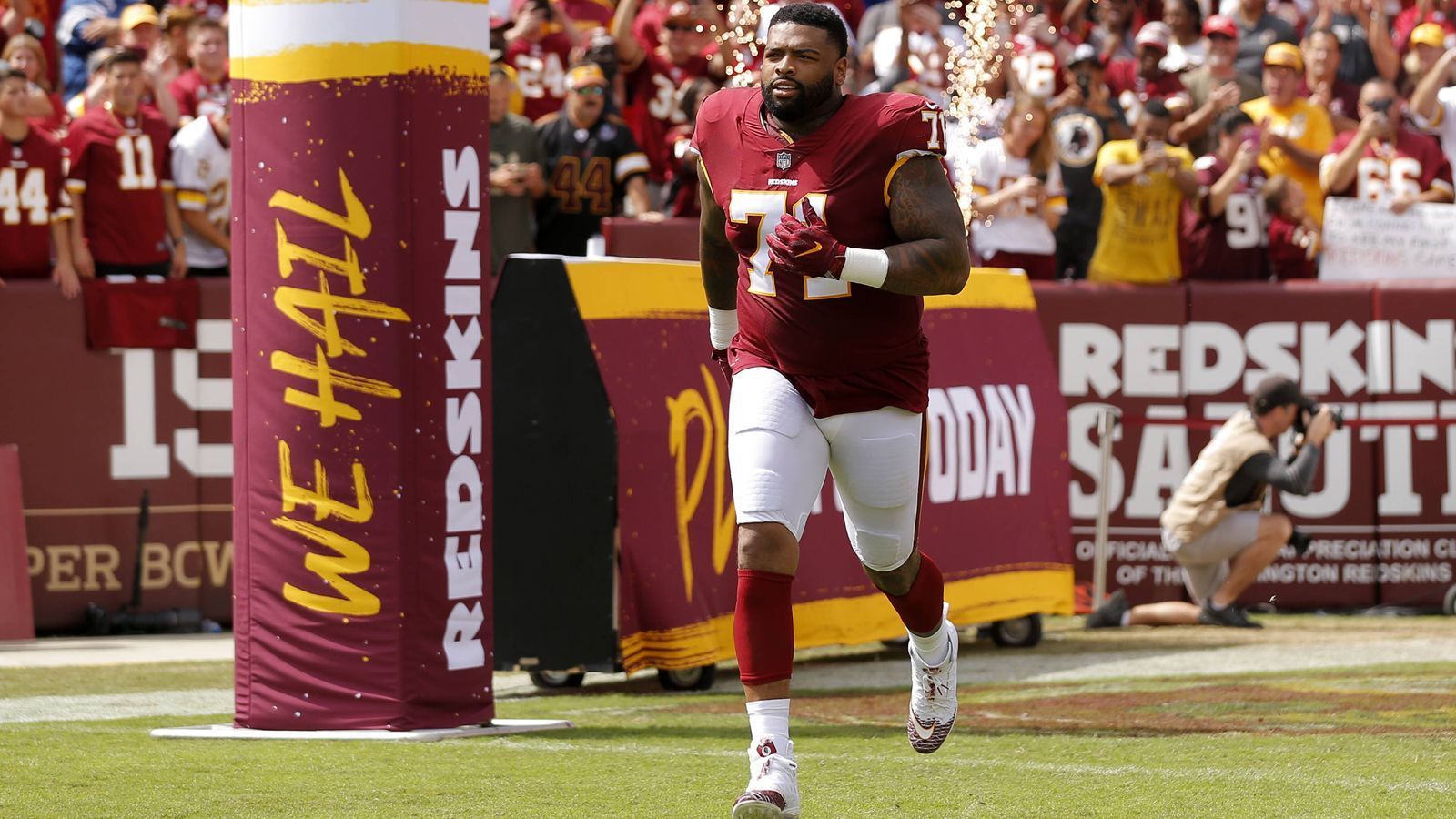 
                <strong>Washington Redskins: Trent Williams (Left Tackle)</strong><br>
                Madden-Rating: 95
              