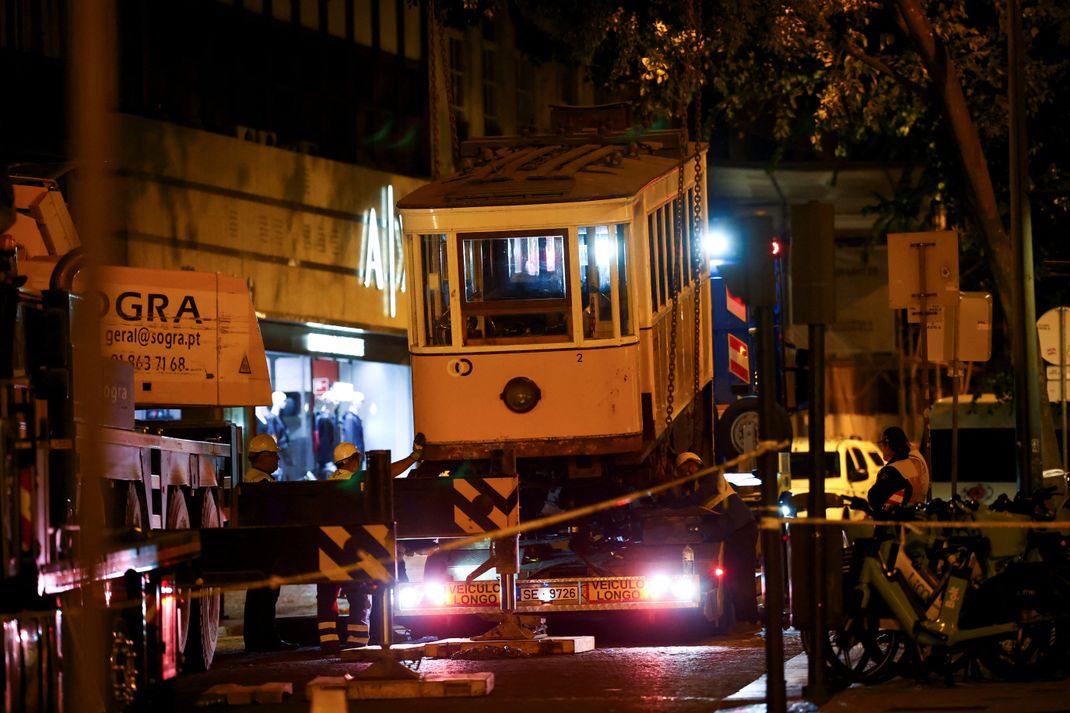 Das Unglück in Lissabon versetzt das Land in tiefe Trauer.