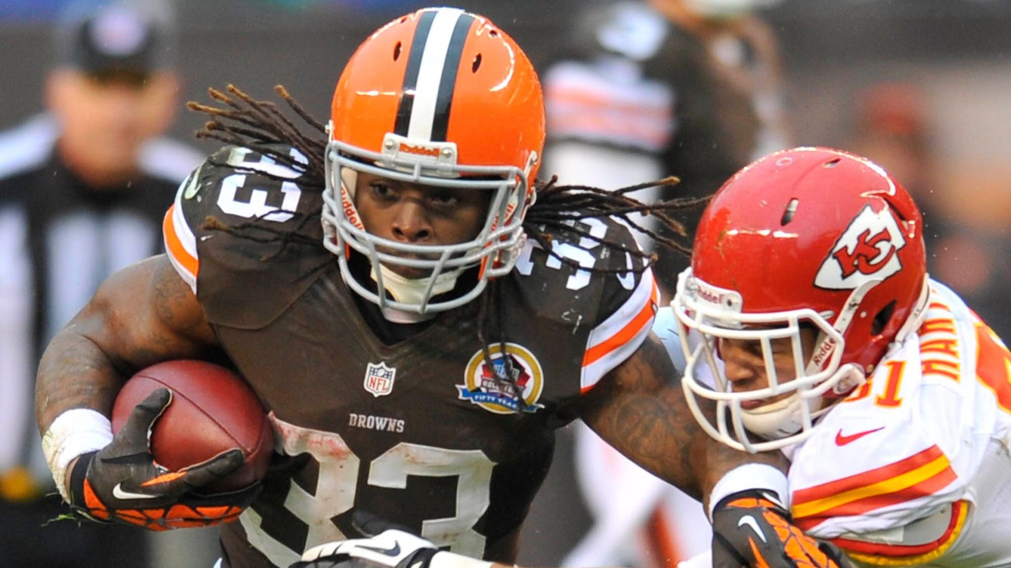 <strong>Cleveland Browns: 2012, 3. Pick</strong><br>- Spieler: Trent Richardson