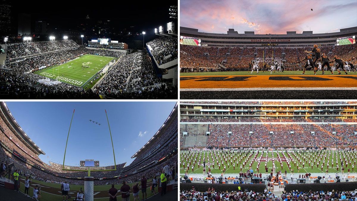 Das sind die ältesten College-Stadien im American Football