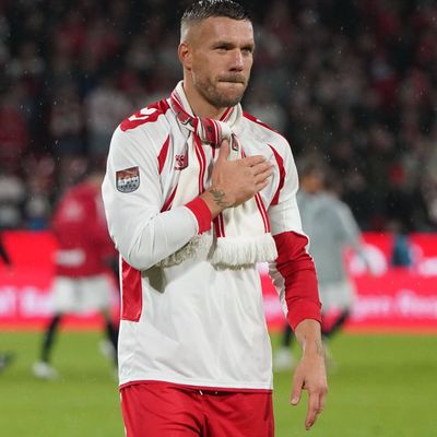 Podolski Danke-Spiel