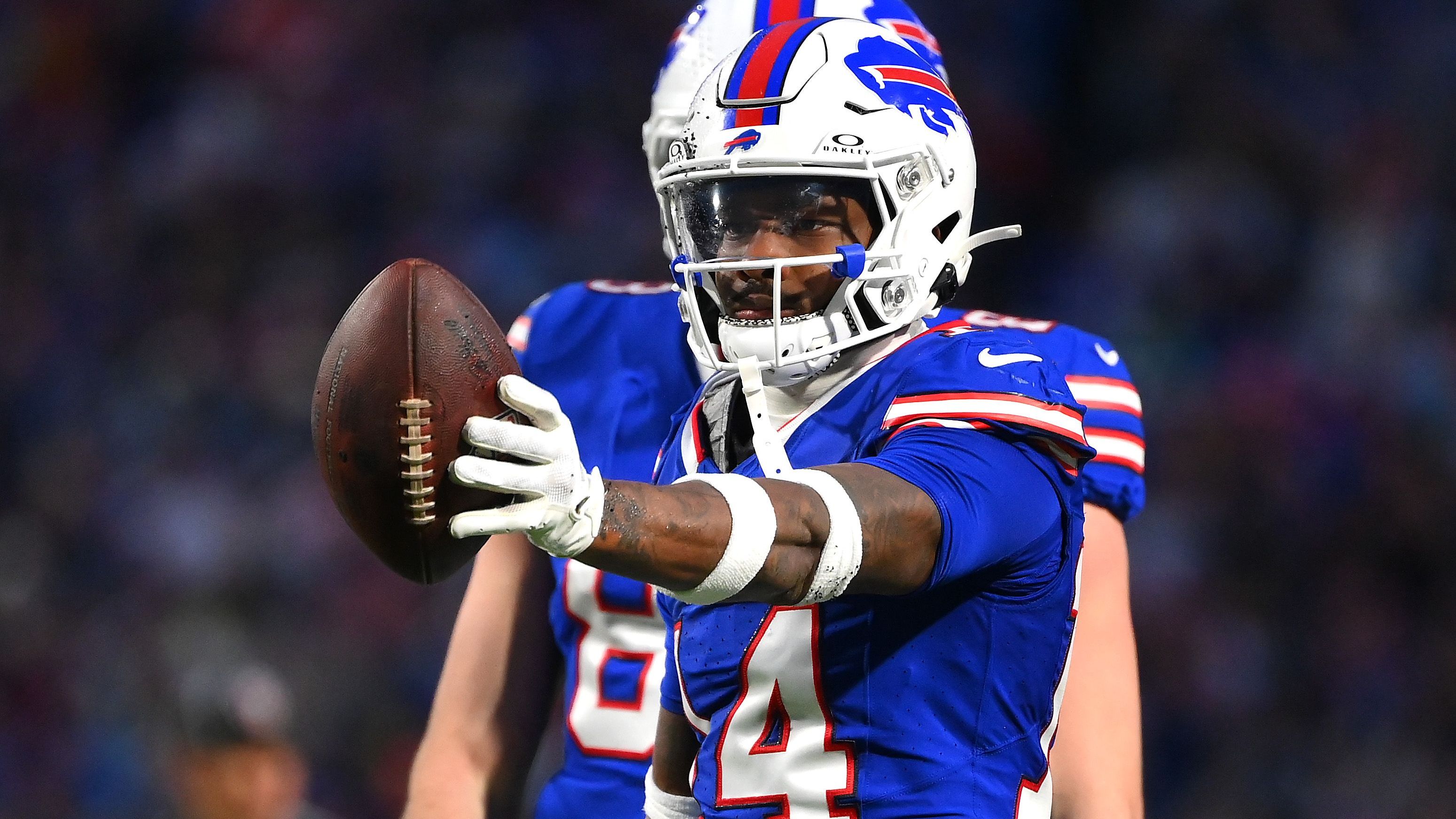 <strong>Platz 16: Buffalo Bills</strong><br>Gefangene Yards: 1.716<br>Bester Receiver: Stefon Diggs (1.183 Yards, 8 Touchdowns)<br>Quarterback: Josh Allen (4.306 Yards, 29 Touchdowns, 17 Spiele)