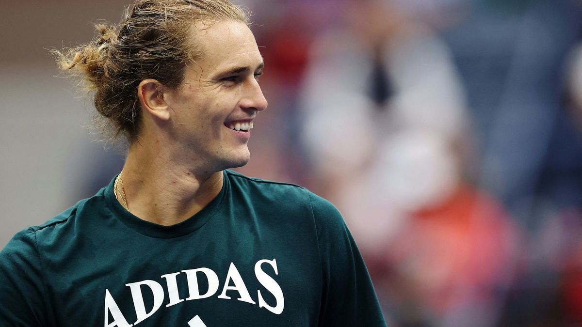 Gute Laune vor dem US-Open-Start: Alexander Zverev