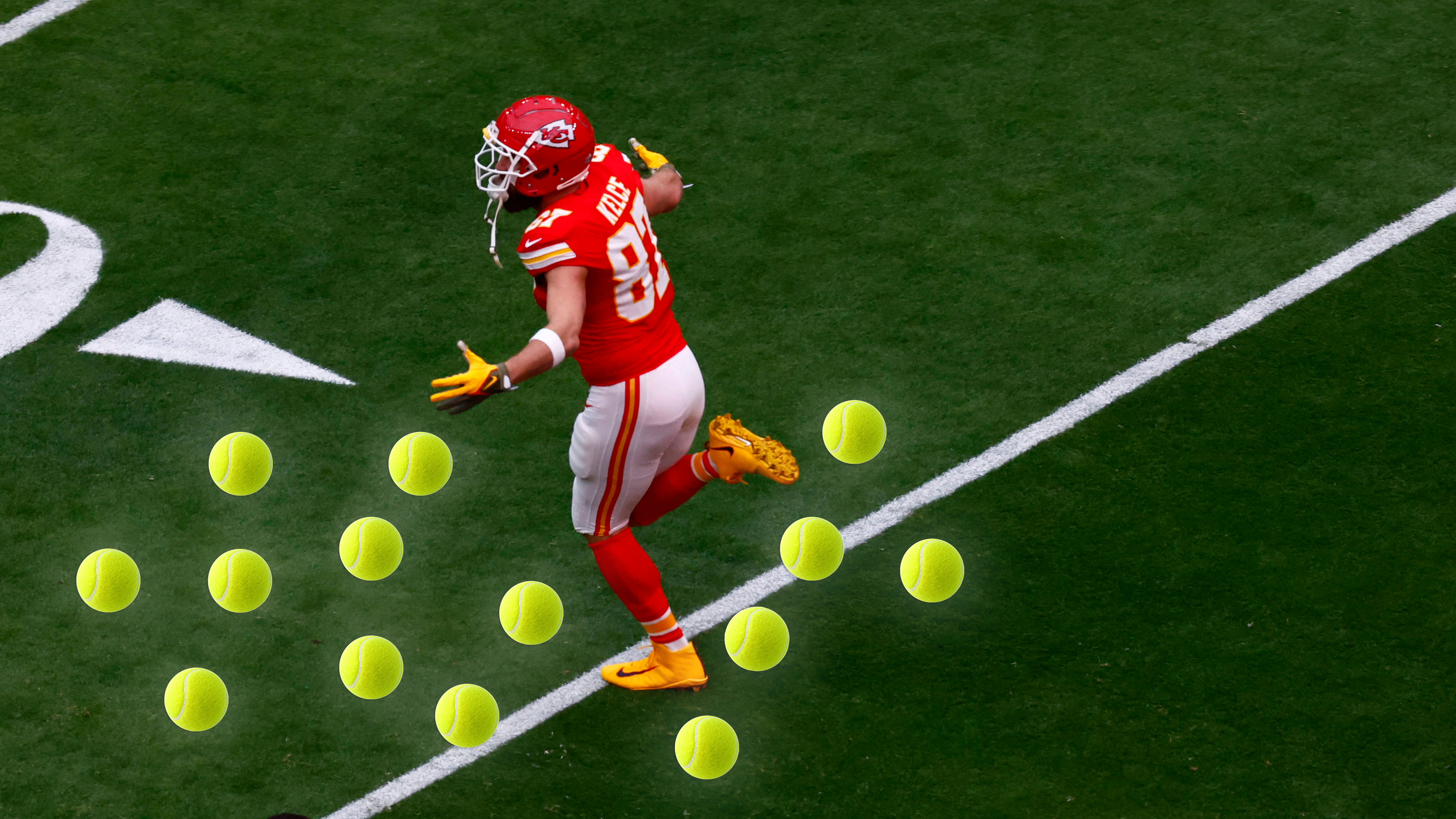 <strong>Bierpreis legt die NFL lahm</strong><br>Auf der Suche nach einer geeigneten Protestwahl stolpert ein Deutschland-Tourist über einen Tennisball. Die Idee ist geboren. Die Tennisbälle fliegen künftig auch in den USA. Vielleicht ja sogar über den Atlantik.