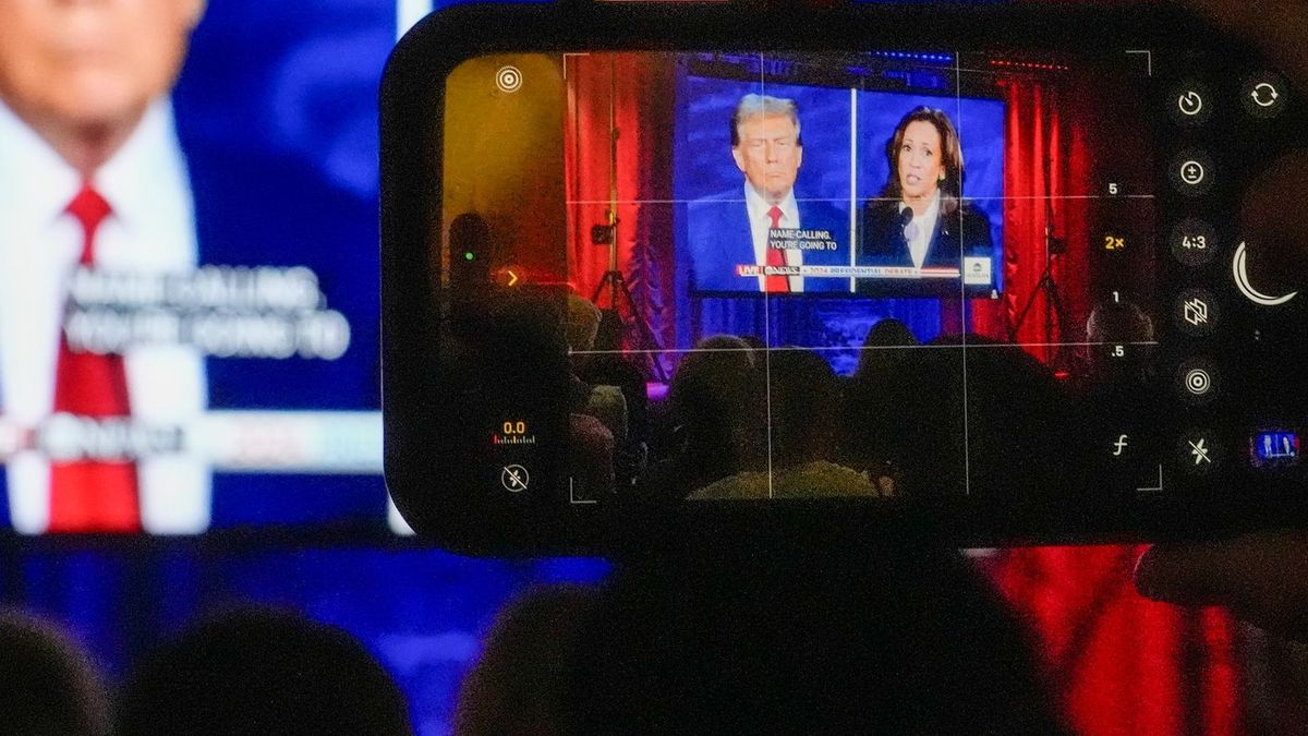 Wahlkampf USA - TV-Duell Harris Trump