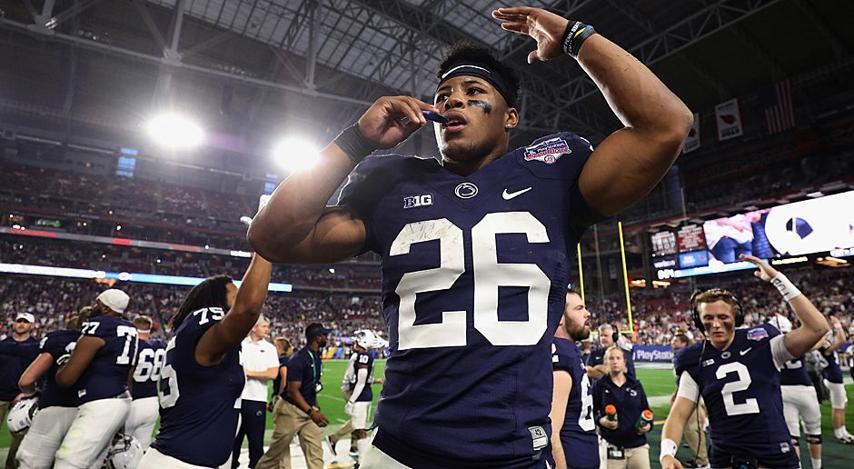
                <strong>Barkley on top?</strong><br>
                Seit 1995 wurde kein Running Back mehr als First Overall Pick ausgewählt. Saquon Barkley könnte diese "schwarze Serie" brechen und der insgesamt achte Running Back an Nummer Eins werden.
              