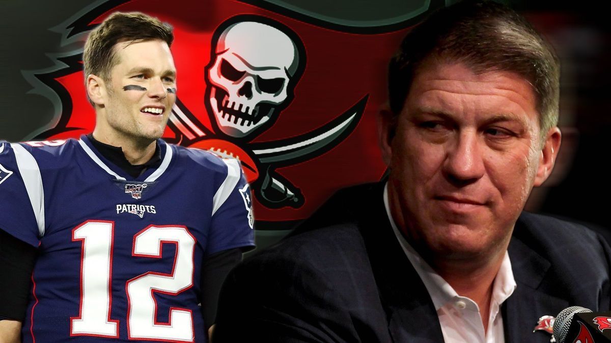 Tom Brady und Jason Licht 