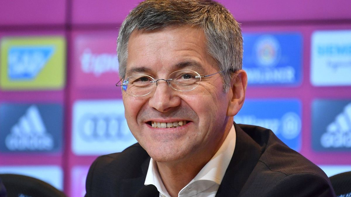 Bayern-Präsident Herbert Hainer hat ehrgeizige Ziele