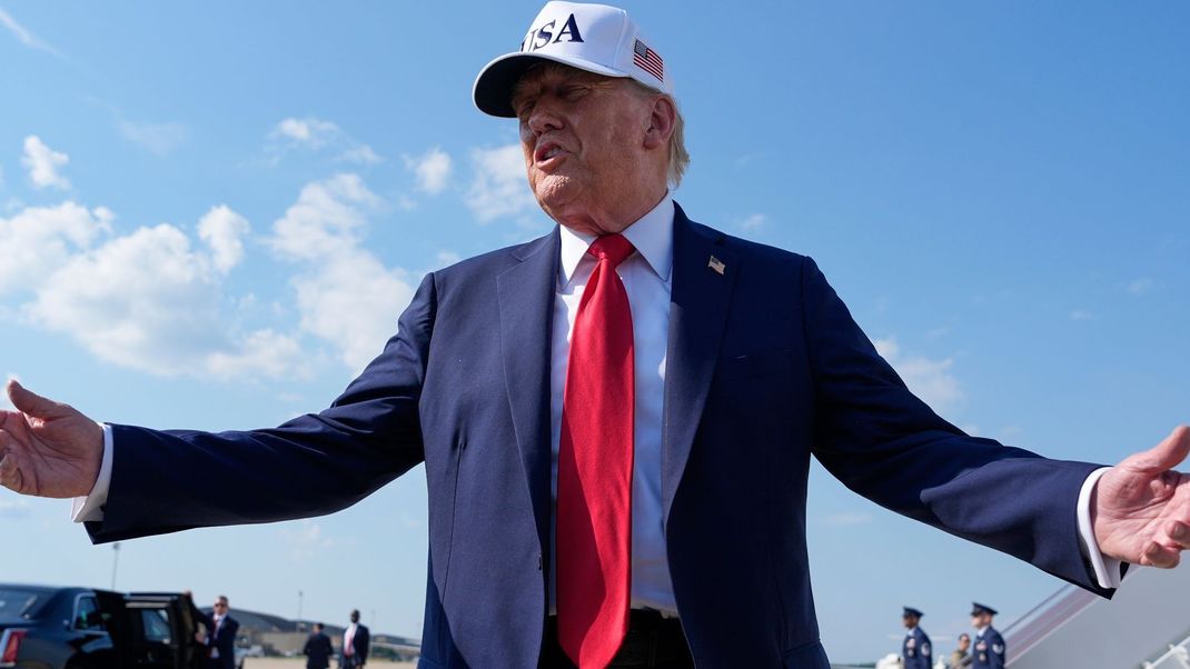 US-Präsident Donald Trump will einen Brief an die EU schreiben.